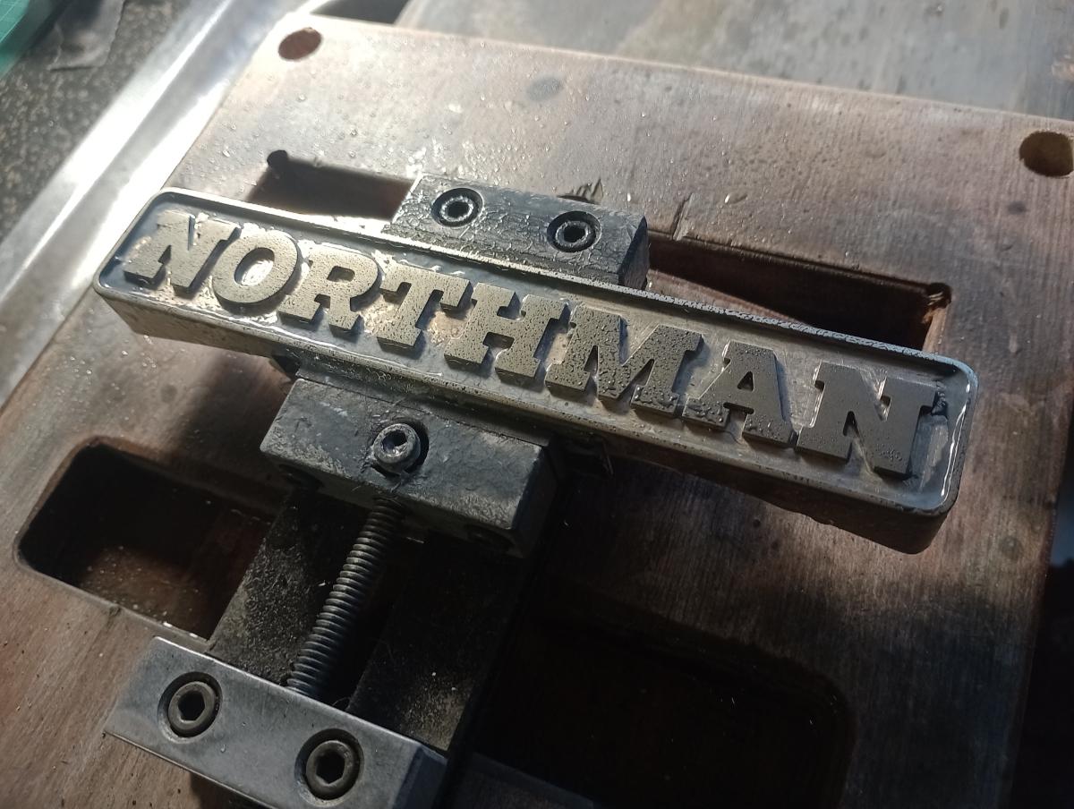Was a pretty cool job as one set of badges needed contouring to the rear in order to match the shape of the tank.  Jonathan had a colleague 3D scan the tank and supplied me with a 3D file to work with.  There's a bit more information available over on my Instagram page (linked below).