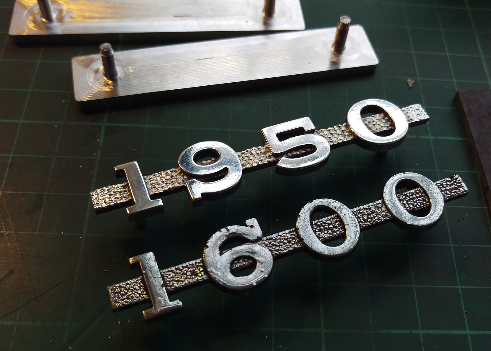 1950 badge to replace the 1600 OE
