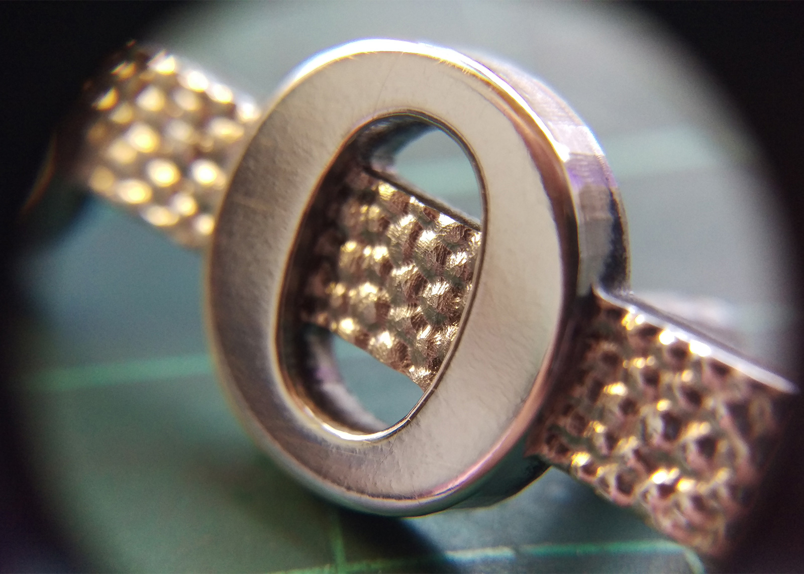 a close up of the numbers and bar texture